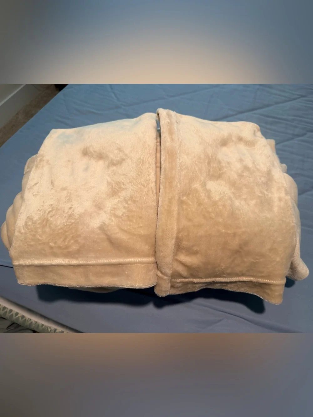 Queen Size Plush Cream Sheet Set - Soft Cozy Comfort